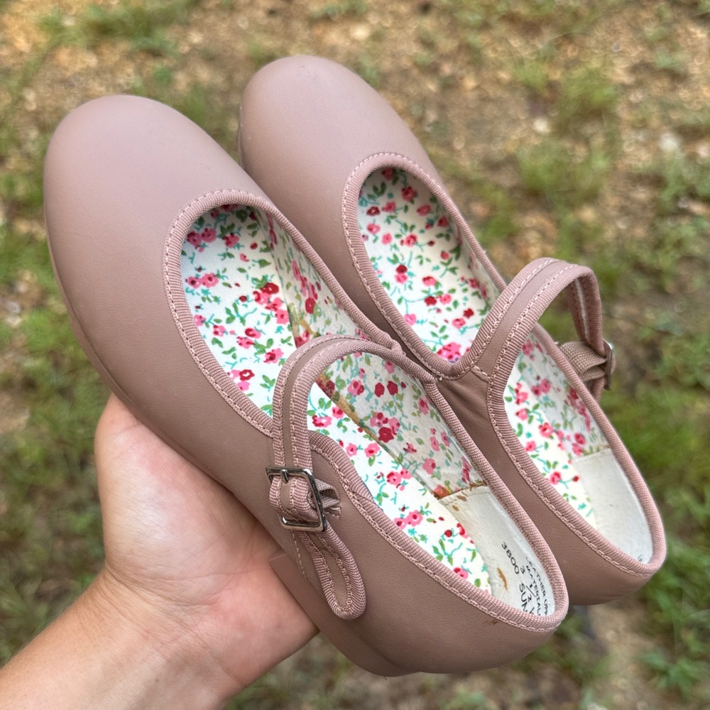 Pink Kids Mary Jane Shoes